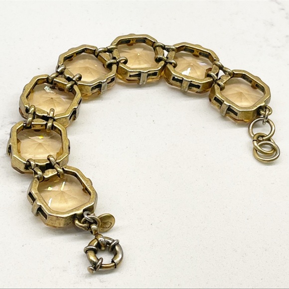 J. Crew Faceted Crystal Vintage Bracelet - Picture 11 of 12